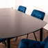 Native Home Lifestyle Walnut Cambridge Dining Table With 6 Chairs