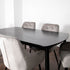 Native Home Lifestyle Dark Ash Oxford Dining Table With 6 Chairs