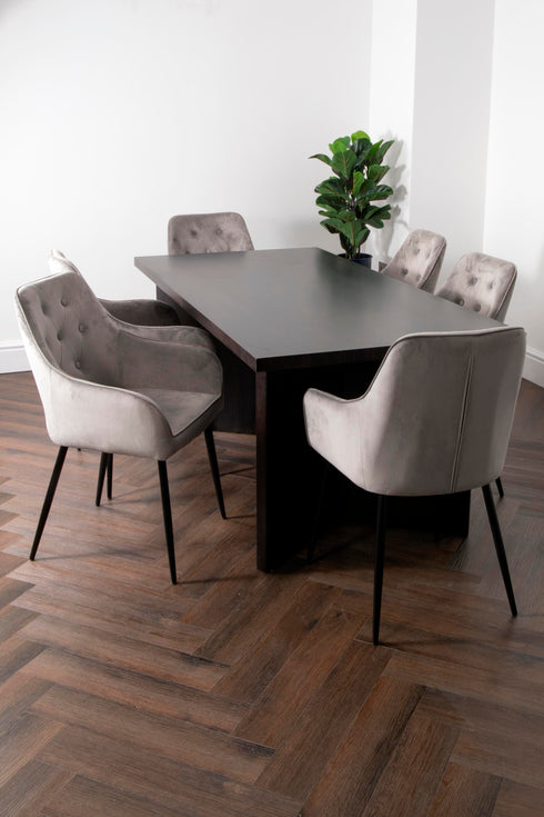 Native Home Lifestyle Ascot Espresso Walnut Dining Table
