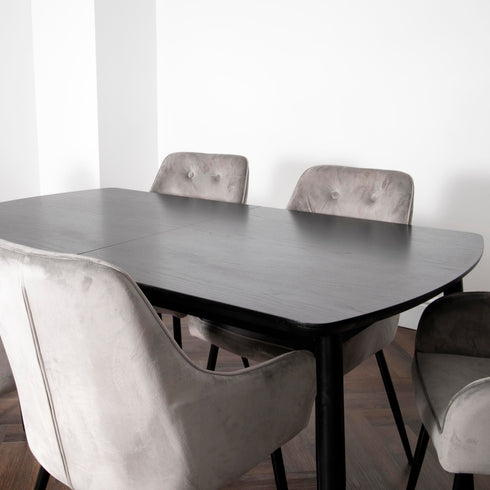 Native Home Lifestyle Oxford Dark Ash Dining Table