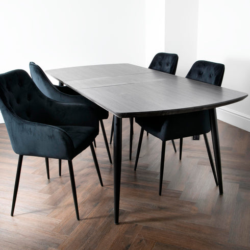 Native Home Lifestyle Oxford Grey Oak Dining Table
