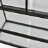 Libra Deveraux Gilded Bronze Metal and Glass Tall Shelving Unit
