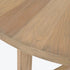Libra Dowell Round Mindi Wood Dining Table
