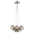 Decorative Luminaire In Chrome And Smoked Grey LL00072