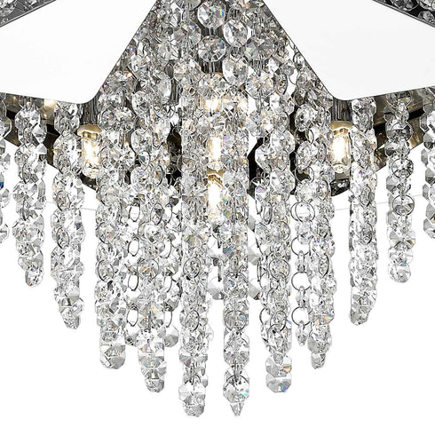 Flush Luminaire In Chrome LL00075