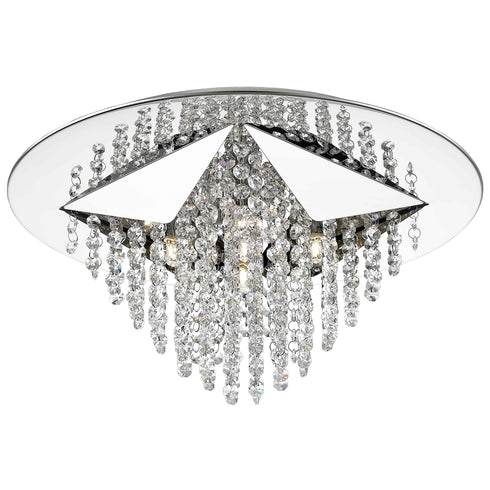 Flush Luminaire In Chrome LL00075