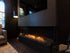 Ecosmart Fire Flex 86BY Bay Fireplace Insert - Black Finish / Black Burner - ESF.FX.86BY.B