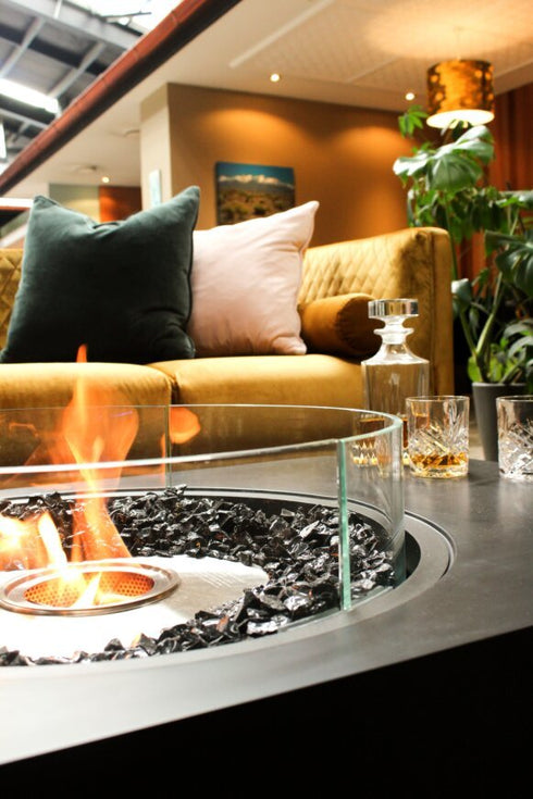 Ecosmart Fire Martini 50 Fire Pit Table - Graphite Finish / Stainless Steel Burner - ESF.O.MTI.50.GH