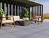 Ecosmart Fire Nova 850 Fire Pit - Natural Finish / Stainless Steel Burner - ESF.O.NOV.850.NA