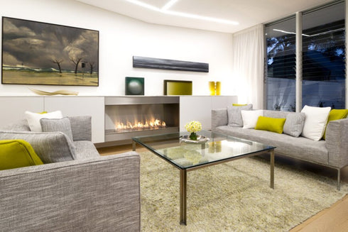 Ecosmart Fire XL1200 Ethanol Burner - Stainless Steel Finish - ESF.B.XL12.WTT