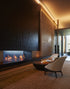 Ecosmart Fire XL700 Ethanol Burner - Black Finish - ESF.B.XL7.WTT.BL