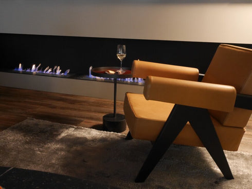 Ecosmart Fire XL900 Ethanol Burner - Stainless Steel Finish - ESF.B.XL9.WTT