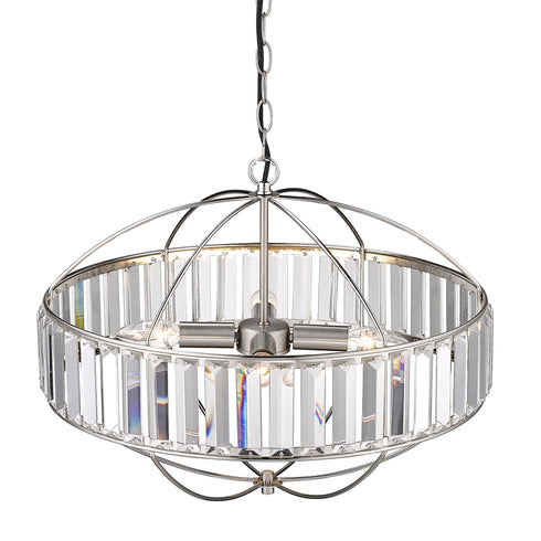 Pendant Luminaire In Satin Nickel LL00081