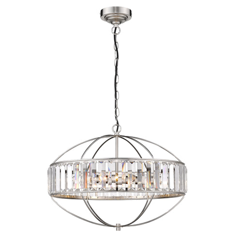 Pendant Luminaire In Satin Nickel LL00081