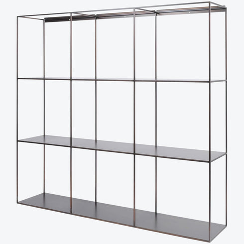 Libra Fitzroy Bronze Metal Shelving Unit