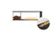 Ecosmart Fire Flex 68PN.BXL Peninsula Fireplace Insert - Black Finish / Black Burner - ESF.FX.68PN.BXL.B