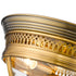 Flush Fitting Luminaire In Brass LL00082