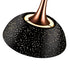 Pendant Luminaire In Black And Copper LL00094