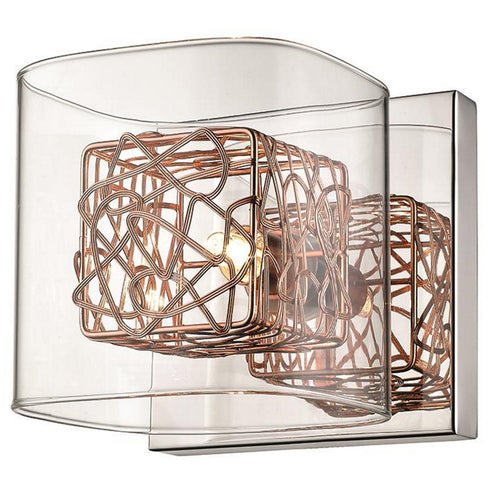 Wall Luminaire In Chrome And Copper LL00099