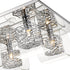 Flush Fitting Luminaire In Chrome LL00102