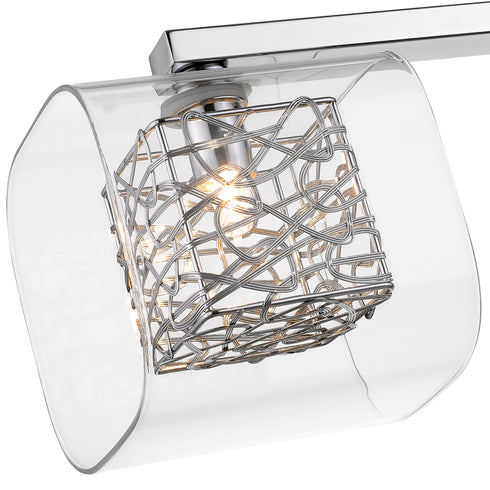 Flush Fitting Luminaire In Chrome LL00105