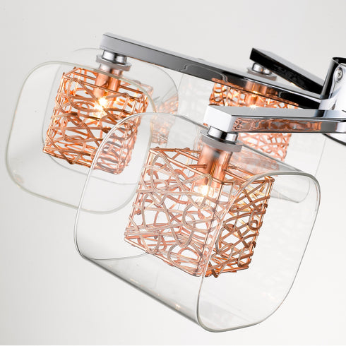 Decorative Luminaire In Copper LL00110