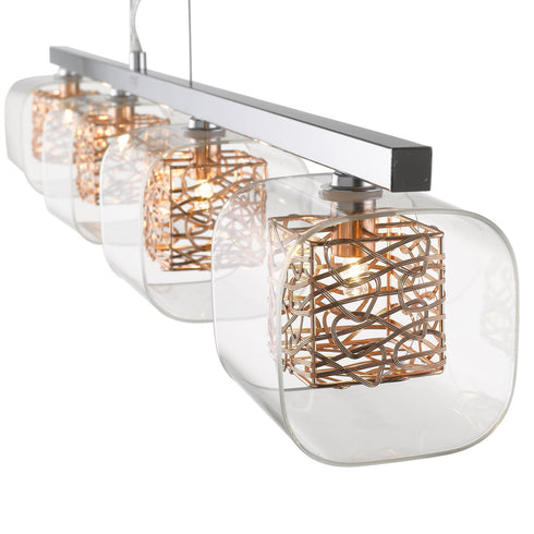 Decorative Luminaire In Copper LL00113