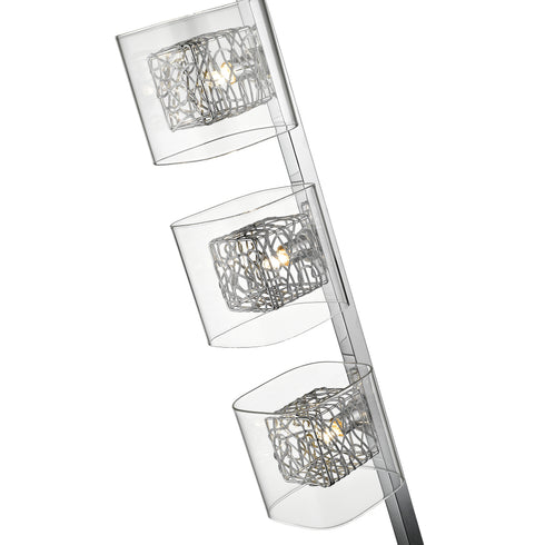Floor Lamp Luminaire In Chrome LL00114