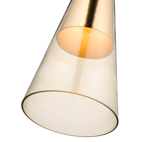 Pendant Luminaire In Champagne Gold LL00116