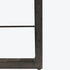 Libra Kirkstone Iron Coffee Table Oak Finish with Galaxy Slate Top Small 120x70cm