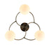 Flush luminaire in Antique Brass LL00132