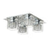 Flush luminaire in Chrome LL00137