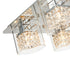 Flush luminaire in Chrome LL00137