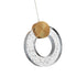 Pendant luminaire in Gold LL00140