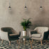 Pendant Luminaire In Smoked Grey LL00005