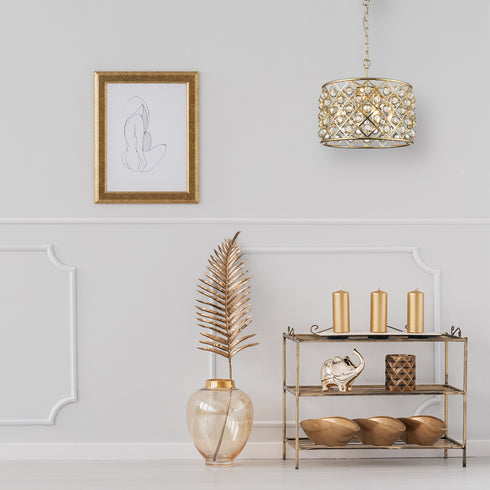 Cross Decorative Luminaire In Gold LL00026