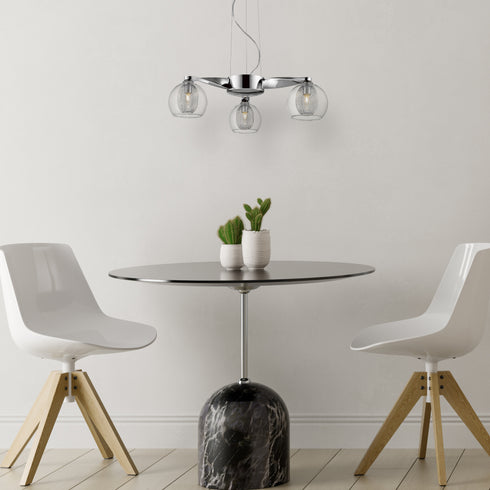 Decorative Luminaire In Chrome LL00034