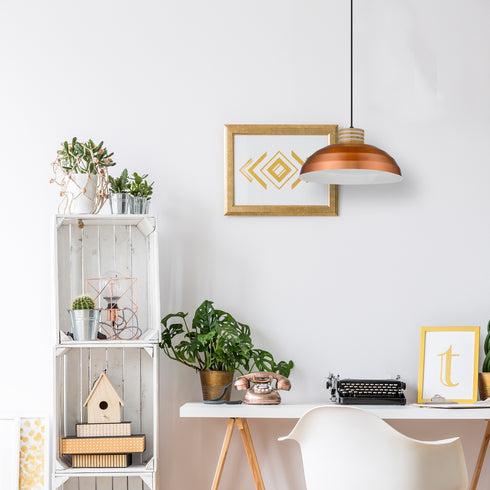 Pendant Luminaire In Copper LL00059
