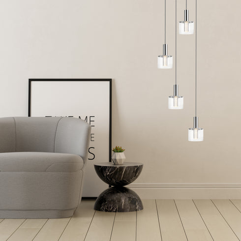 Decorative Luminaire In Chrome LL00078