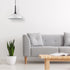 Pendant Luminaire In White And Matt Black LL00095