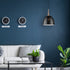 Pendant Luminaire In Black And Copper LL00096