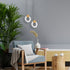 Pendant luminaire in Gold LL00140