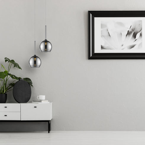 Pendant Luminaire In Chrome LL00168
