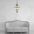 Pendant Luminaire In Antique Brass LL00204