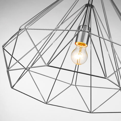 Pendant Luminaire In Satin Nickel LL00152