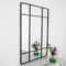 Native Home Lifestyle Modern Pane Mirror - Black
