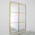 Native Home Lifestyle Manhattan Gold Window Mirror (120X80Cm)