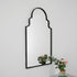 Native Home Lifestyle Roman Window Mirror - Black
