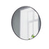 Native Home Lifestyle Black Manhattan Round Mirror - Medium