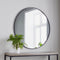 Native Home Lifestyle Black Manhattan Round Mirror - Medium